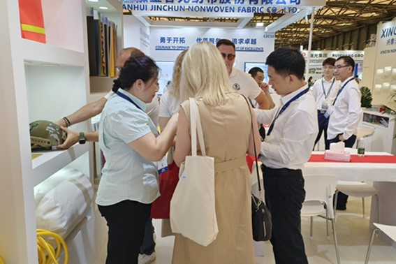 澳门太阳集团网站入口参加第十六届中国国际产业用纺织品及非织造布展览会
